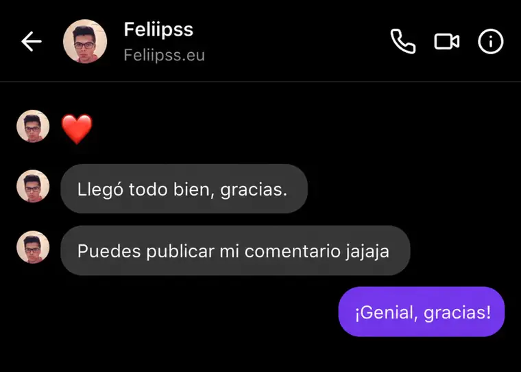 Testimonio de Feliipss