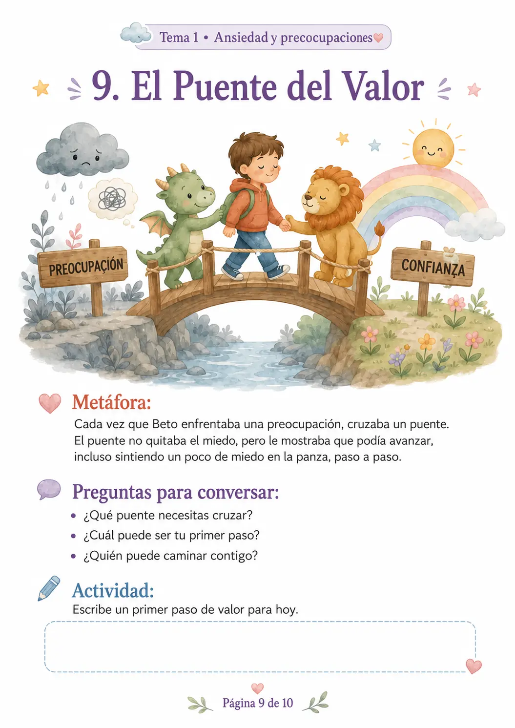 Metáfora El Puente del Valor